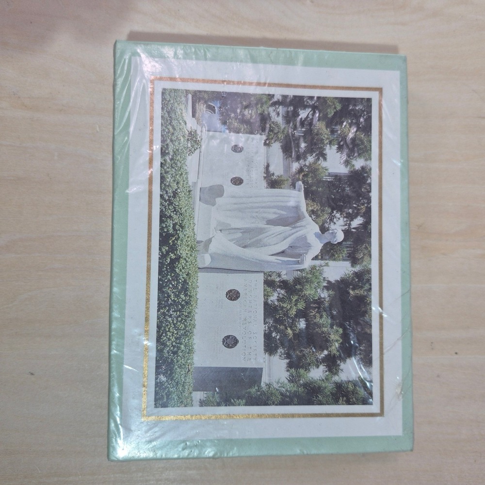 Vintage NSDAR Special Edition‎ Note Cards DAR National Society Stationery Set